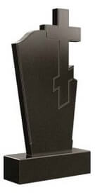 Модель памятника №93 вертикальный, религиозный, мужской, свободный
